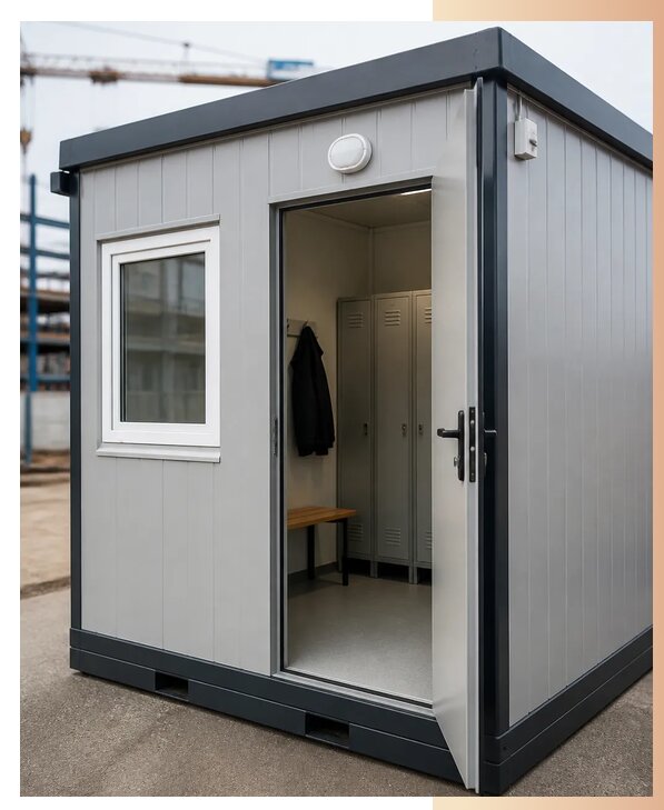 Изготовление бытовок-раздевалок в Рязани по цене от 123216 р. | БытовкаПрофи-Рзн